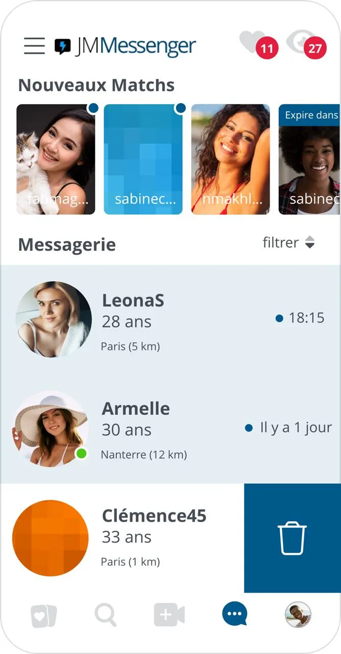 Interface JM Messenger